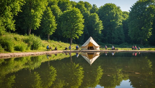 Découvrez le camping de l'etang de bazange en dordogne