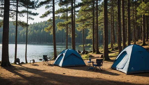 Découvrez le camping 4 étoiles au bord du lac d'hourtin